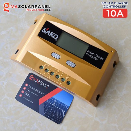 Bộ điều khiển sạc điện mặt trời (solar charge controller) SAKO SCD 10A