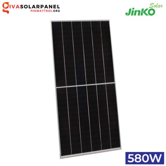 Pin năng lượng mặt trời Jinko Solar Tiger Pro 580W | JKM580M-7RL4-V