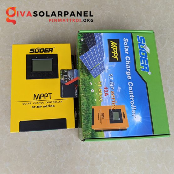 Điều khiển sạc năng lượng mặt trời MPPT Suoer ST-MP40 40A 7