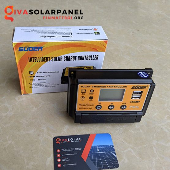 Điều khiển sạc pin năng lượng mặt trời Suoer ST-S1230 30A 1