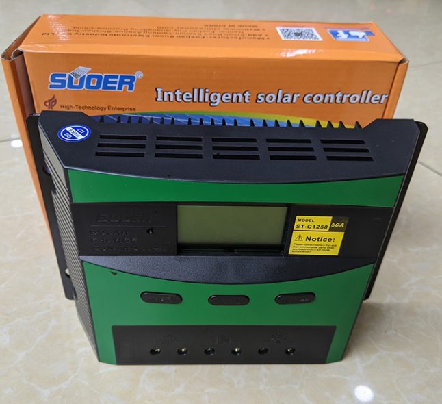 Điều khiển sạc điện năng lượng mặt trời ST-C1250 50A 9