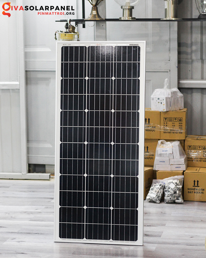 Tấm Pin mặt trời Mono công suất 100W 1
