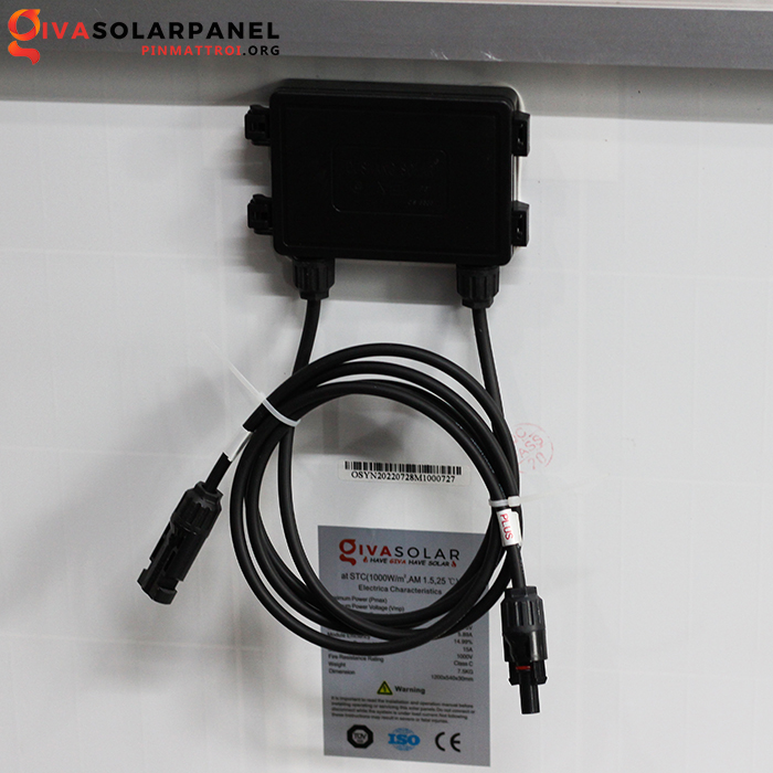 Tấm Pin mặt trời Mono công suất 100W 8