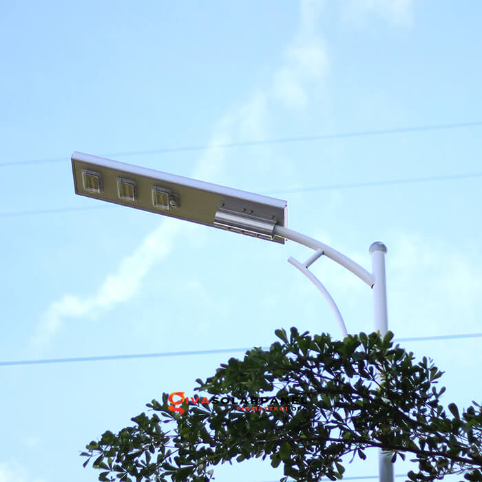 Đèn đường LED năng lượng mặt trời cao cấp PMT-SL19 150W-15