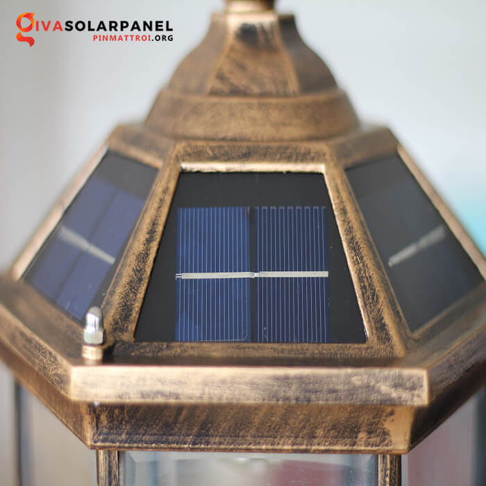 Đèn trang trí trụ cổng sử dụng năng lượng mặt trời PMT-GL0721-2