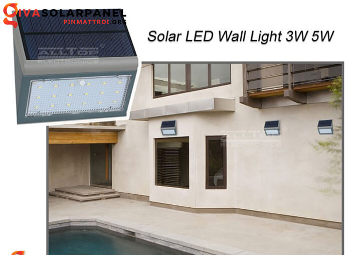 Đèn treo tường năng lượng mặt trời 3W PMT-WL0712-2